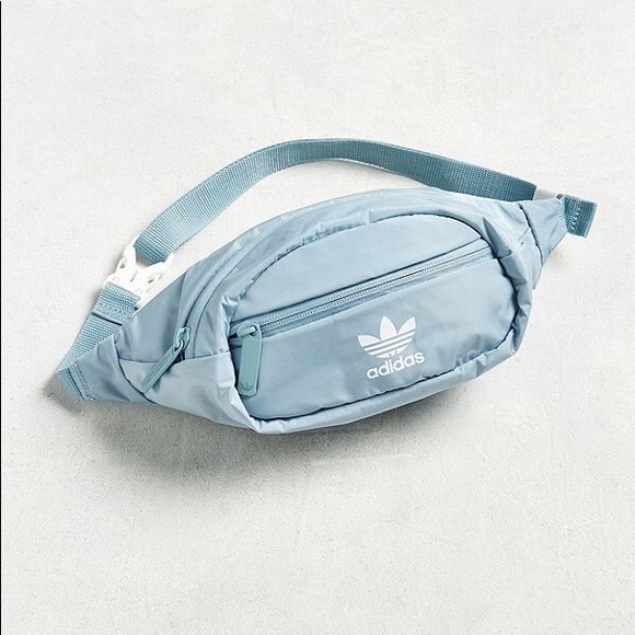 blue adidas fanny pack